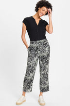 Jungle Khaki All Over Print Cropped Trousers