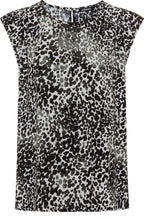 Jungle Khaki Animal Print Blouse