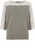 Jungle Khaki Linen Mix Chloe Pullover