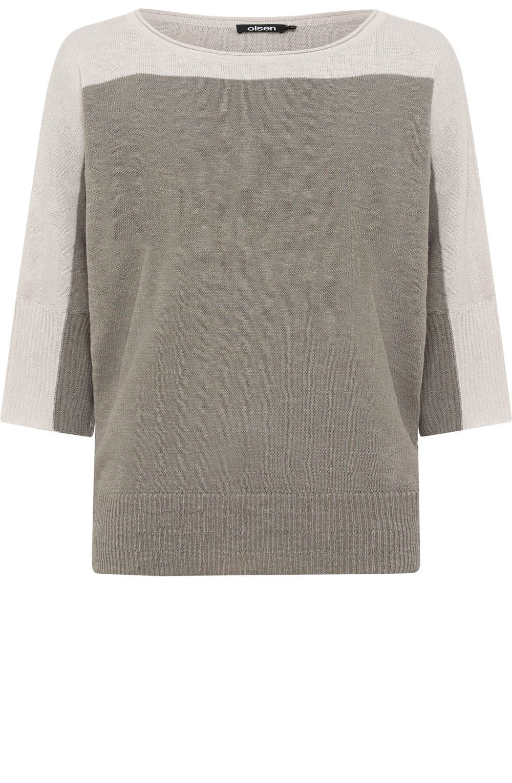 Jungle Khaki Linen Mix Chloe Pullover