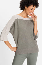 Jungle Khaki Linen Mix Chloe Pullover