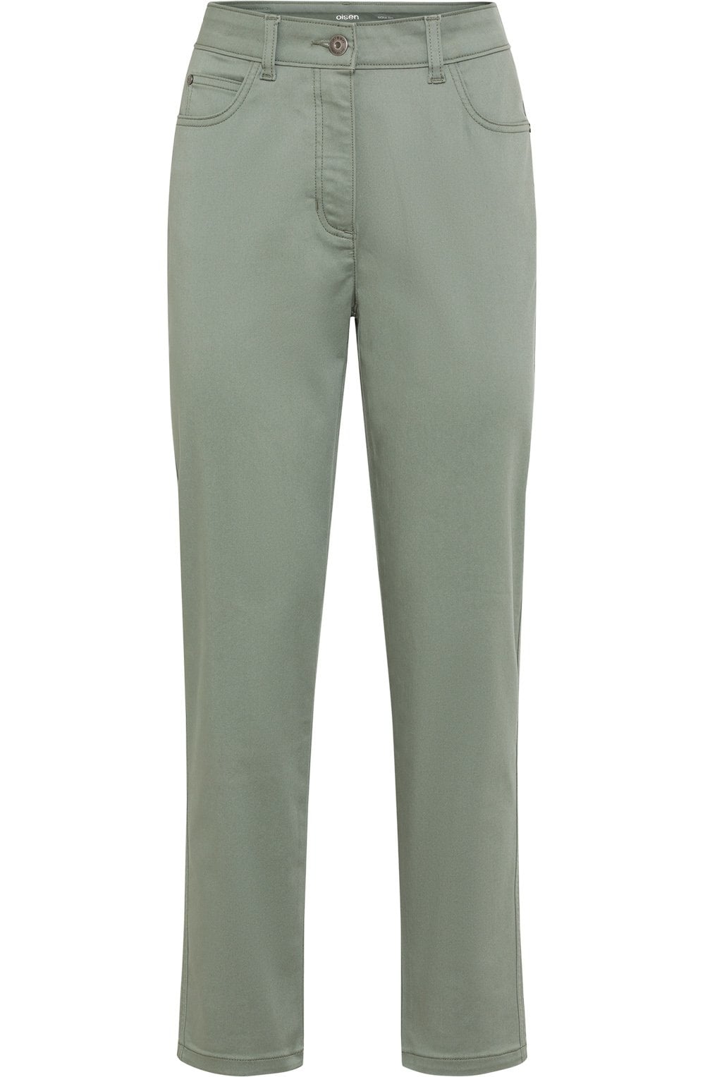 Jungle Khaki Mona Slim Leg