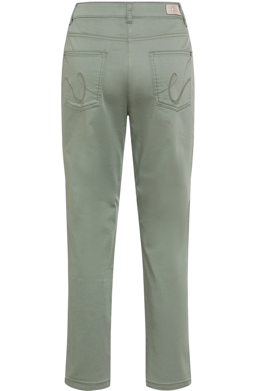 Jungle Khaki Mona Slim Leg