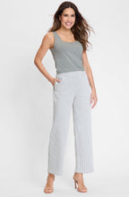 Jungle Khaki Pin Striped Anna Trousers