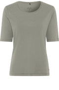 Jungle Khaki Round Neck Edda T Shirt