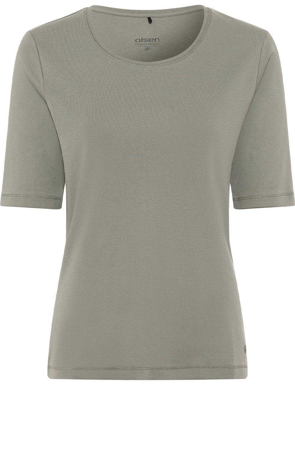 Jungle Khaki Round Neck Edda T Shirt