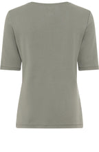 Jungle Khaki Round Neck Edda T Shirt