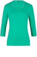 Kelly Green Jersey Top