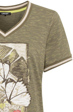 Khaki Butterfly T Shirt