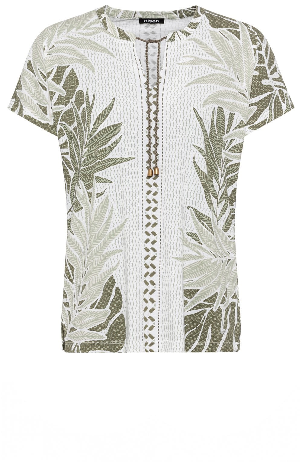 Khaki Cosima Boho Top
