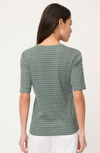 Khaki Graphic Print Edda T-Shirt