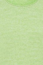Kiwi Melange Delicate balloon Sleeve Jumper