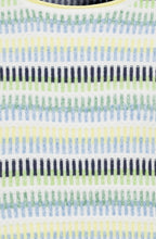 Kiwi Melange Horizontal Stripes Henny Jumper