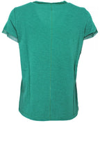 Lake Green Cotton Jersey T Shirt