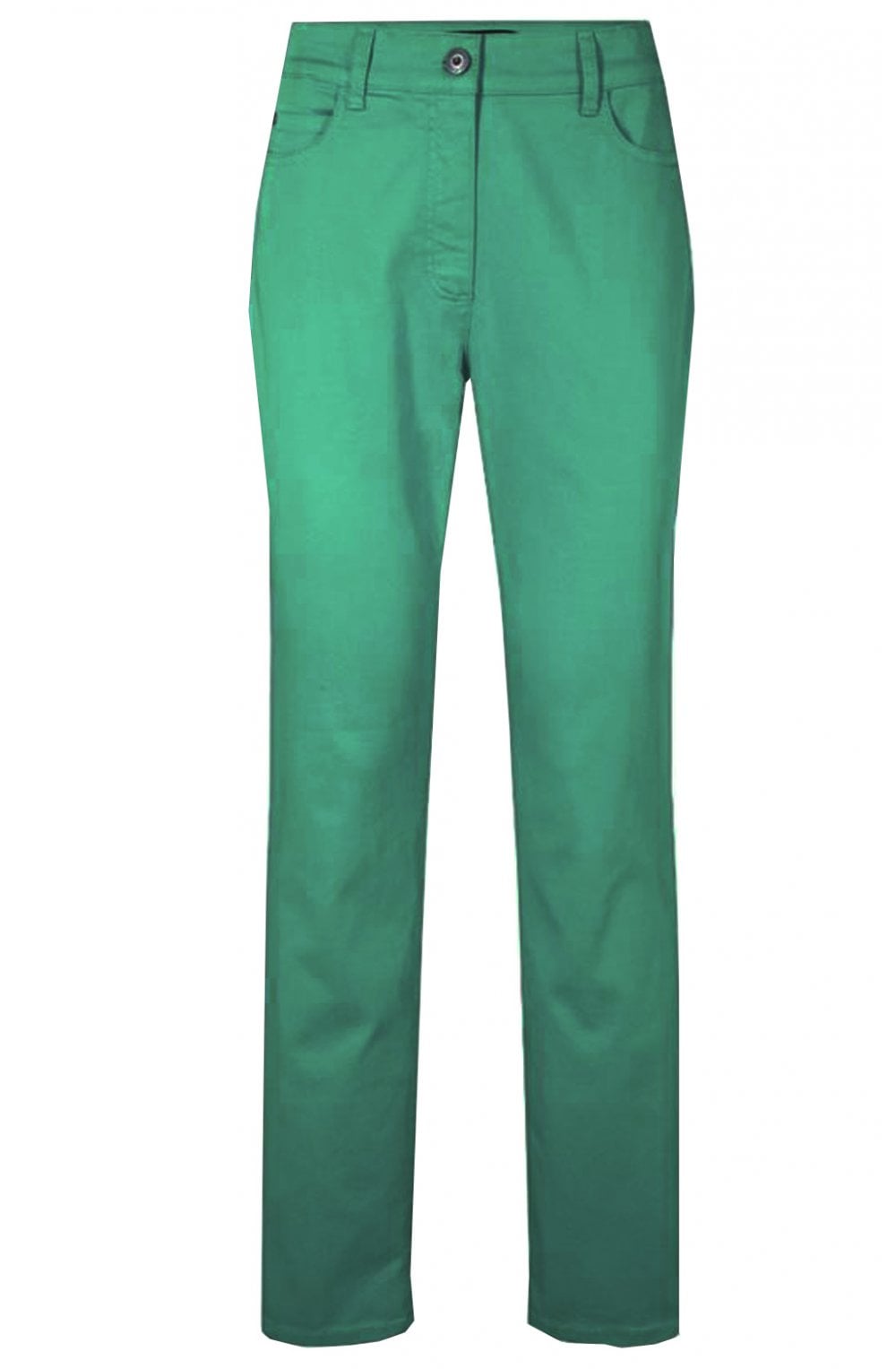 Lake Green Mona Slim Leg Jeans
