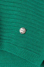 Lake Green Ribbed Knit Jumper