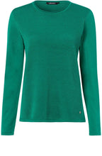 Lake Green Textured Knit Jumper