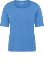 Lapis Blue Round Neck Edda T Shirt