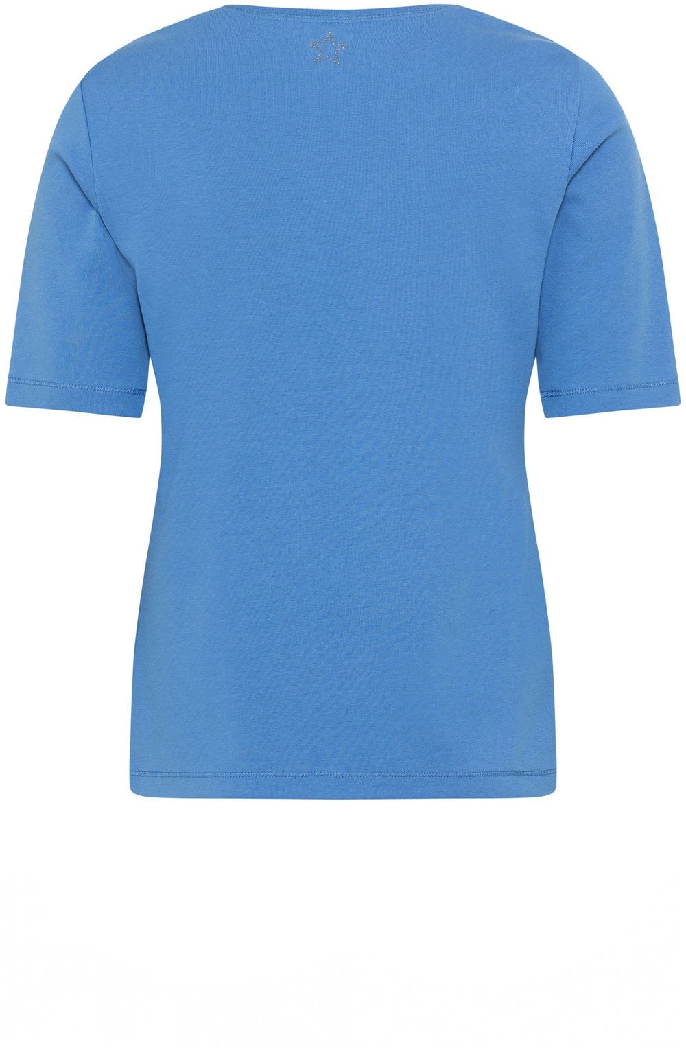 Lapis Blue Round Neck Edda T Shirt