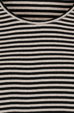 Latte Melange Striped Hannah Top