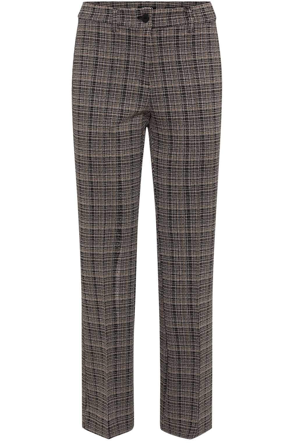 Latte Neo Classic Cropped Bootcut Trousers