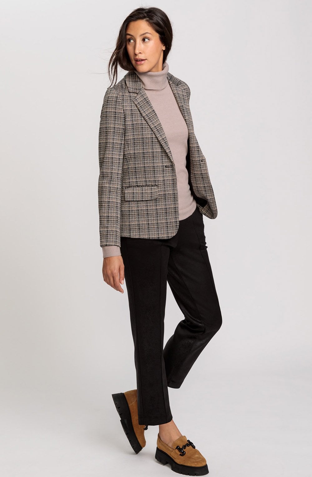 Latte Neo Classic Tailored Blazer