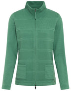 Laurel Green Horizontal Ribbed Cardigan