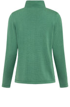 Laurel Green Horizontal Ribbed Cardigan