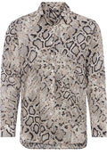 Leightweight Snake Print Shirt