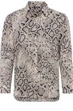 Leightweight Snake Print Shirt