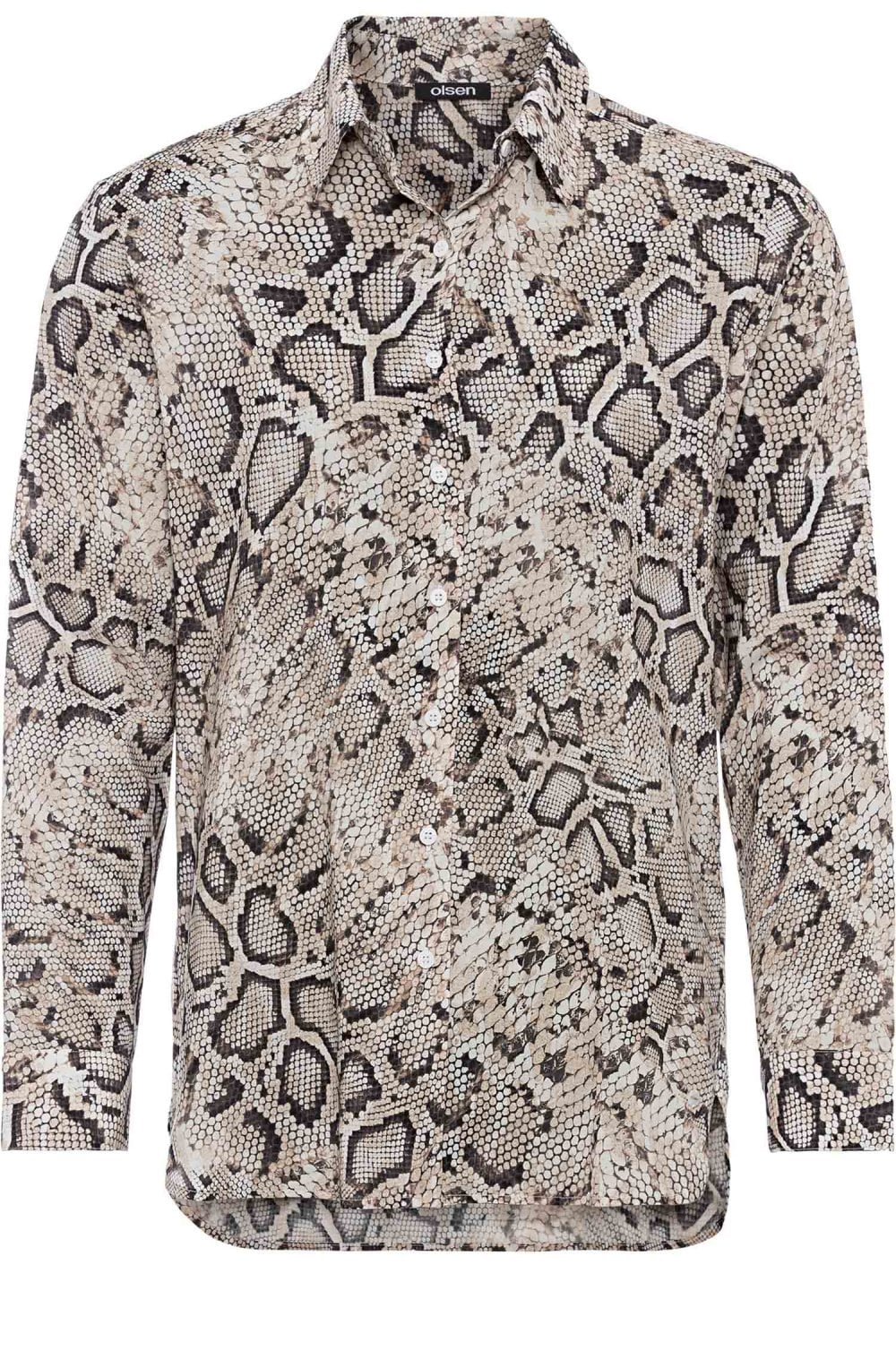 Leightweight Snake Print Shirt