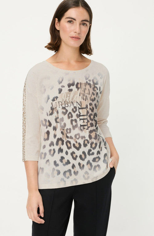 Light Biscuit Urban Wild Cosima Relaxed Top