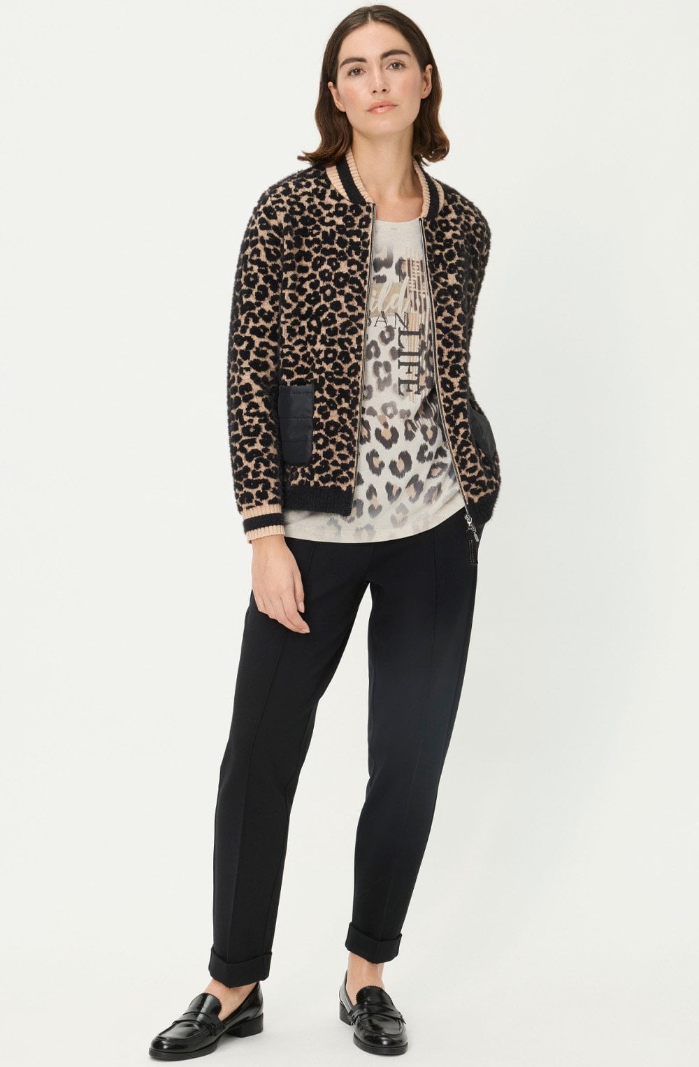 Light Biscuit Urban Wild Cosima Relaxed Top
