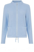 Light Blue Drawstring Henny Cardigan