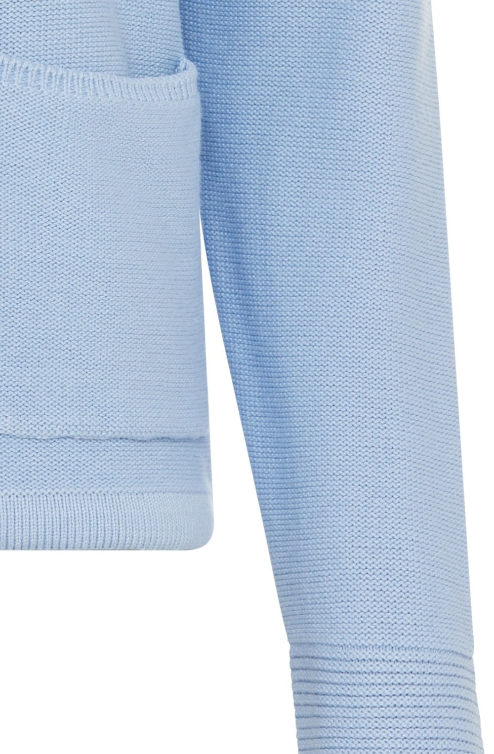 Light Blue Drawstring Henny Cardigan