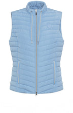 Light Blue Quilted Gilet