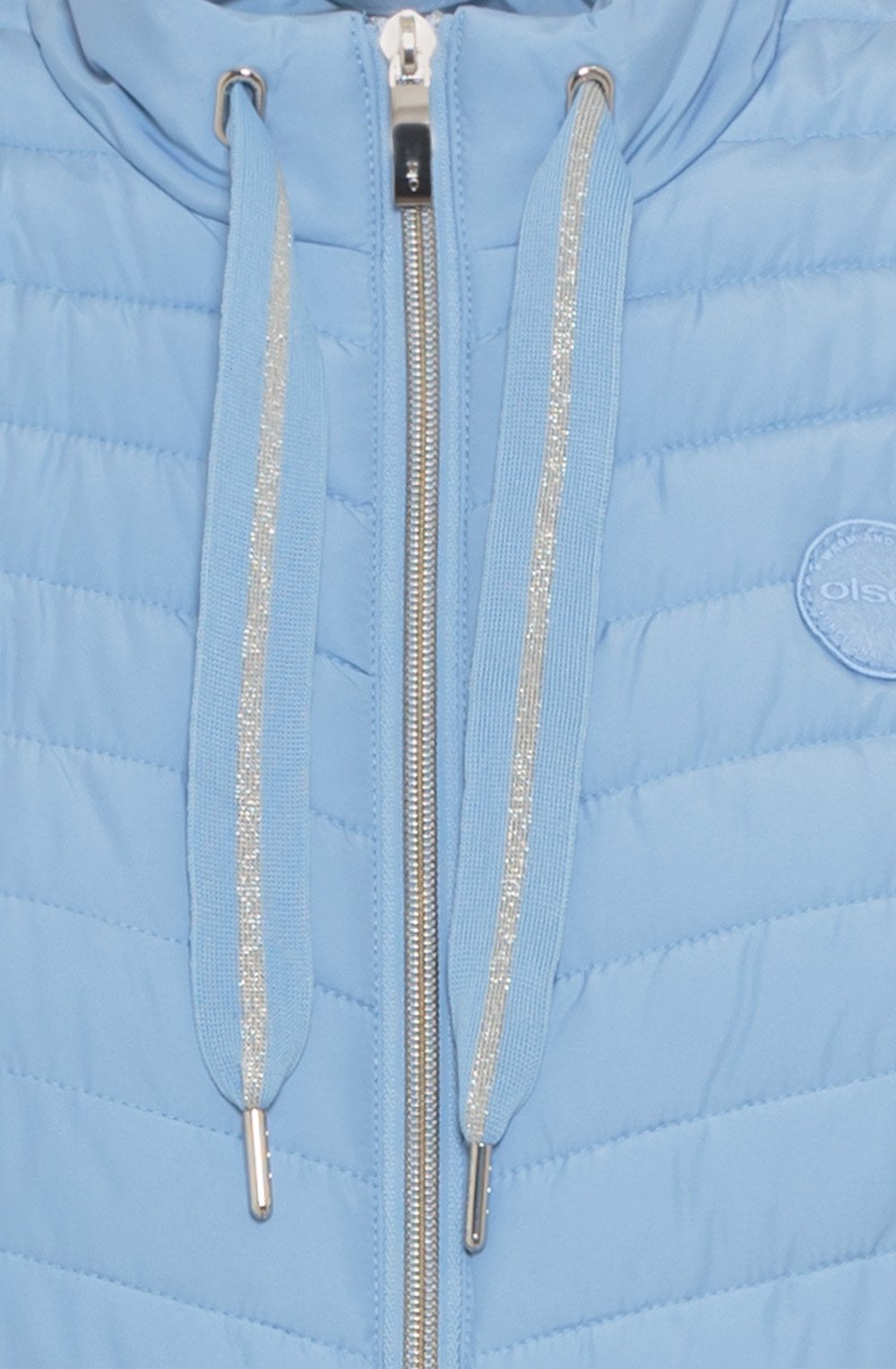 Light Blue Quilted Gilet
