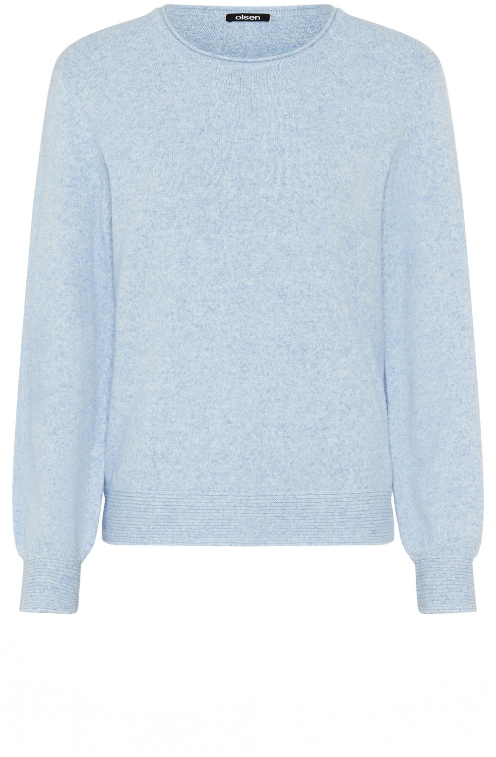 Light Blue Round Neck Henny Jumper