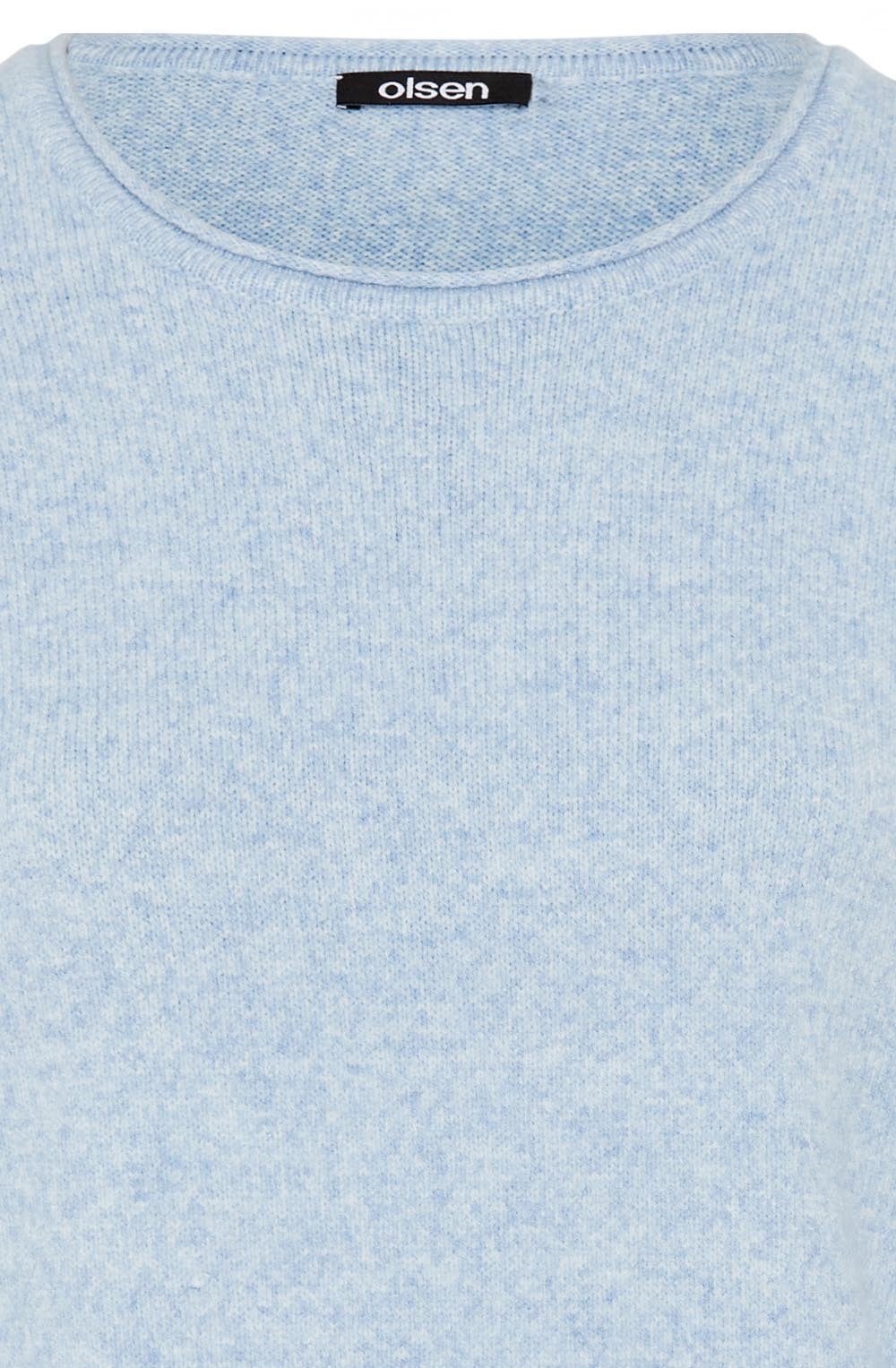 Light Blue Round Neck Henny Jumper