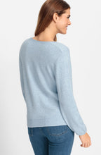 Light Blue Round Neck Henny Jumper