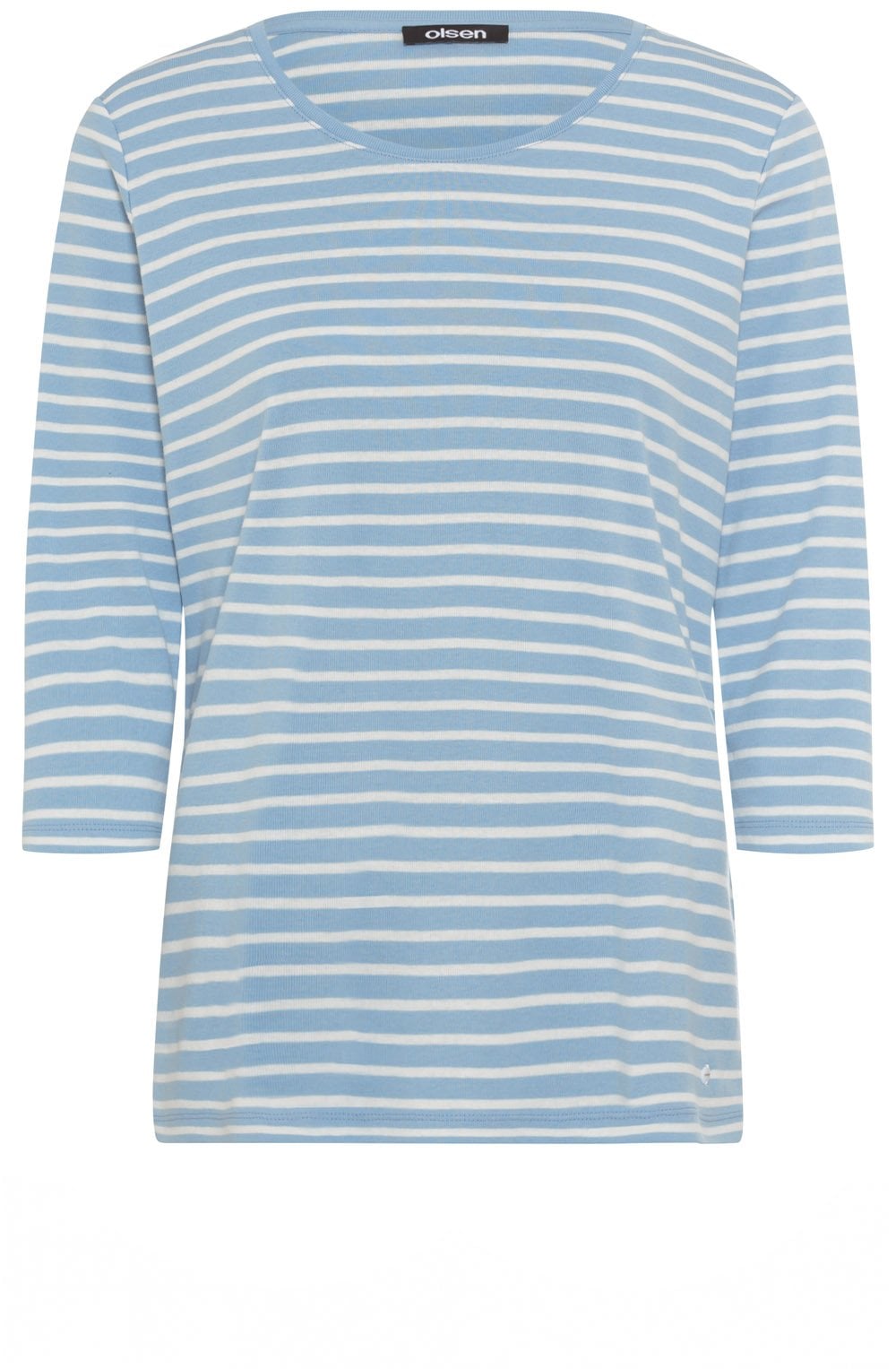 Light Blue Striped Hannah Top
