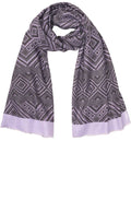 Light Iris Fine Knit Scarf