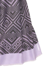 Light Iris Fine Knit Scarf