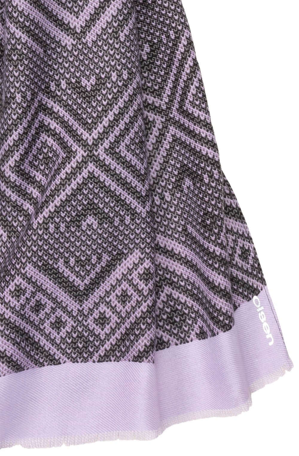 Light Iris Fine Knit Scarf