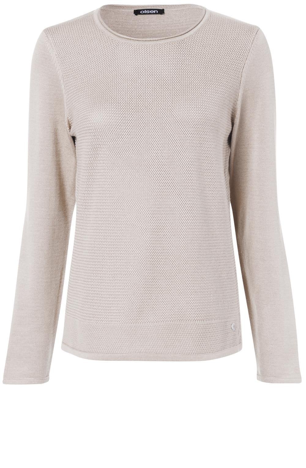Light Sand Knit Jumper