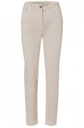 Light Sand Mona Slim Jeans