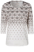 Light Sand Patterned Top