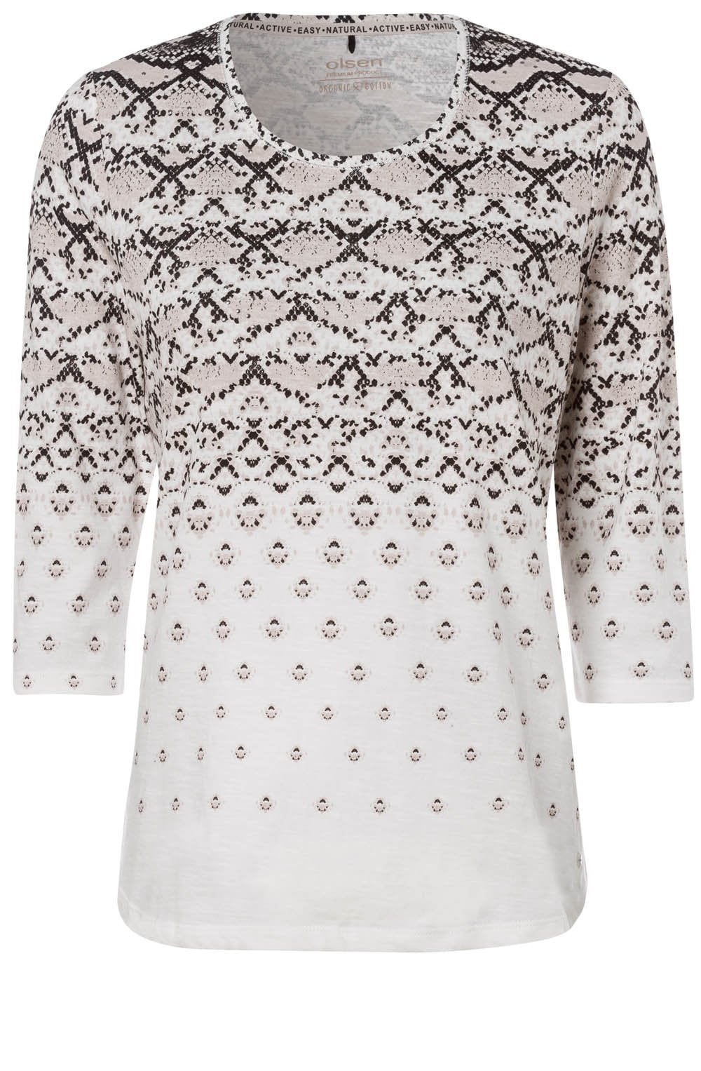 Light Sand Patterned Top