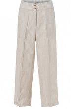 Light Sand Striped Culottes