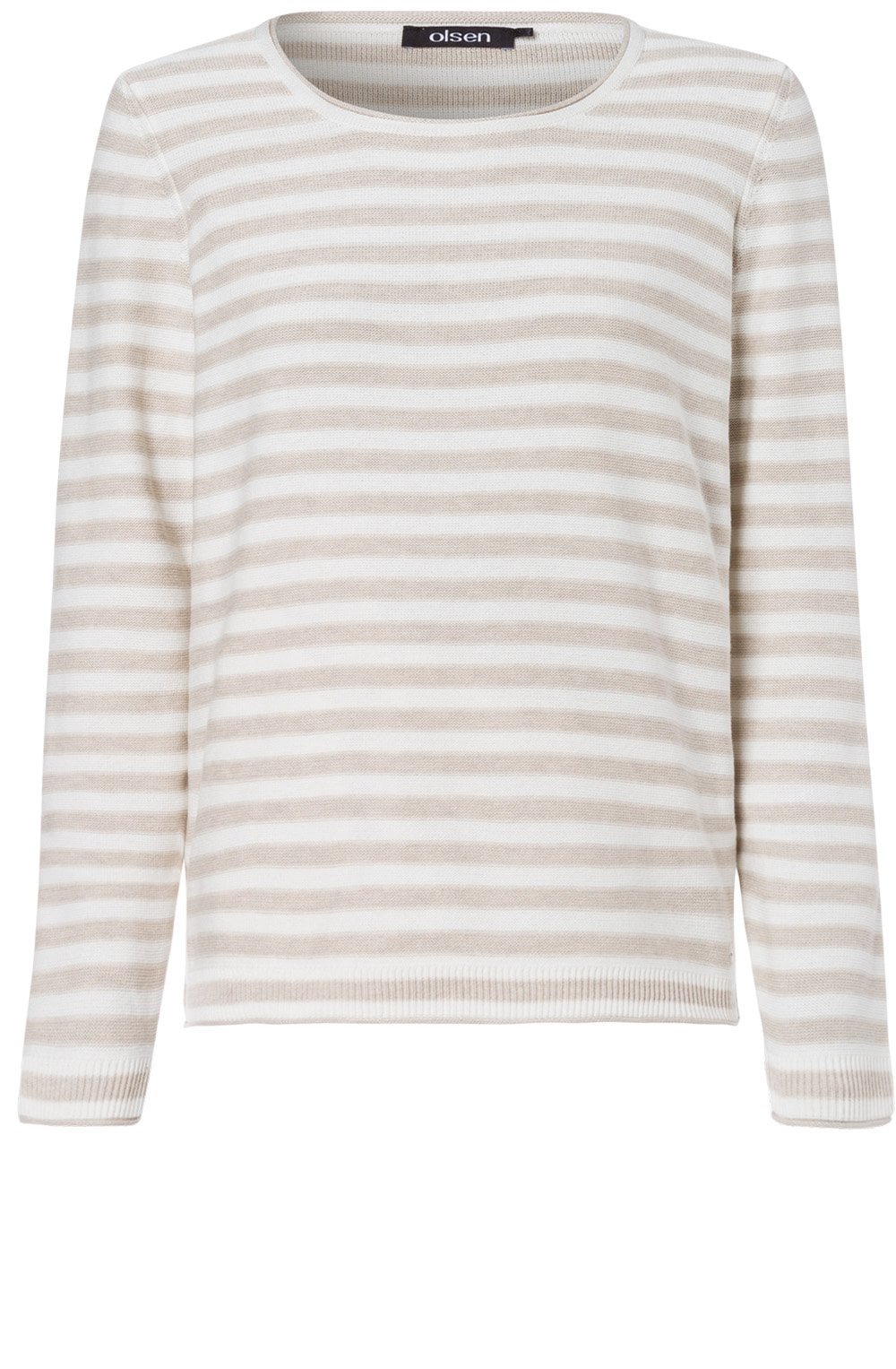 Light Sand Striped Jumper